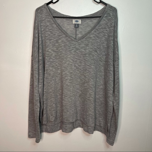 XL Old Navy Gray Long Sleeve Shirt - Picture 1 of 7